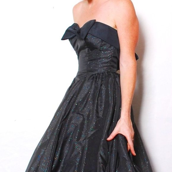 Vintage 1950s Mike Benet Retro Cocktail Prom Formal - Picture 2 of 8